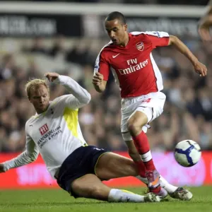 Theo Walcott (Arsenal) Eidur Gudjohnsen (Tottenham). Tottenham Hotspur 2: 1 Arsenal