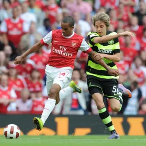 Theo Walcott Print (Arsenal) - Emirates Cup 2010 Theo Walcott Print (Arsenal) - Emirates Cup 2010