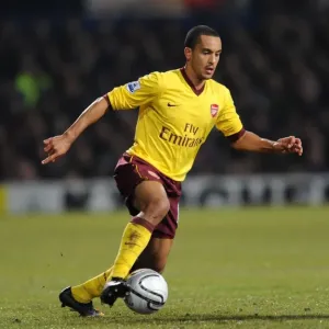 Theo Walcott (Arsenal). Ipswich Town 1: 0 Arsenal. Carling Cup Semi Final 1st Leg
