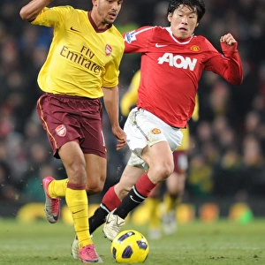 Theo Walcott (Arsenal) Ji-Sung Park (Man United). Manchester United 1: 0 Arsenal