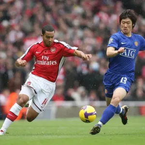 Theo Walcott (Arsenal) Ji Sung Park (Manchester United)
