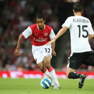 Theo Walcott (Arsenal) Jiri Kladrubsky (Sparta) Theo Walcott (Arsenal) Jiri Kladrubsky (Sparta)