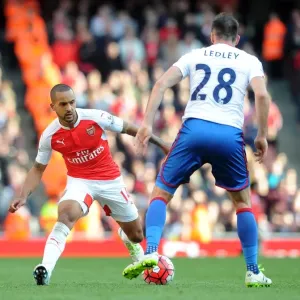Theo Walcott (Arsenal) Joe Ledley (Palace) Theo Walcott (Arsenal) Joe Ledley (Palace)