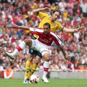 Theo Walcott (Arsenal) Jonathan Greening (West Brom)