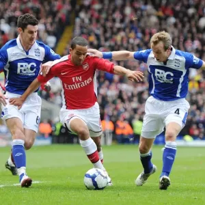 Theo Walcott (Arsenal) Liam Ridgewell and Lee Bowyer (Birmingham). Birmingham City 1
