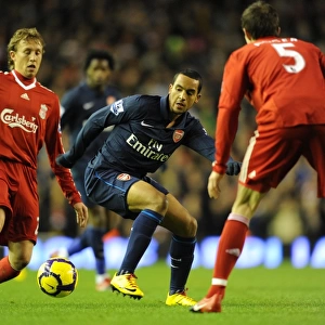 Theo Walcott (Arsenal) Lucas and Daniel Agger (Liverpool). Liverpool 1: 2 Arsenal