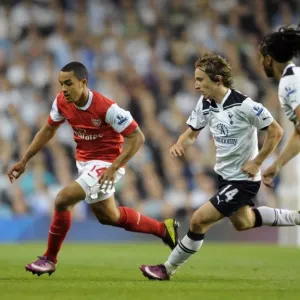 Theo Walcott (Arsenal) Luka Modric (Tottenham). Tottenham Hotspur 3: 3 Arsenal