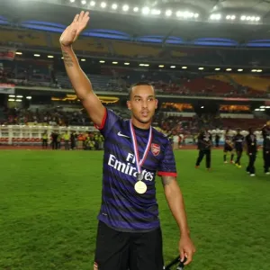 Theo Walcott (Arsenal). Malaysia 1: 2 Arsenal. Pre Season Friendly. National Stadium