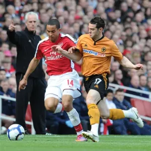 Theo Walcott (Arsenal) Matthew Jarvis (Wolves). Arsenal 1: 0 Wolverhampton Wanderers