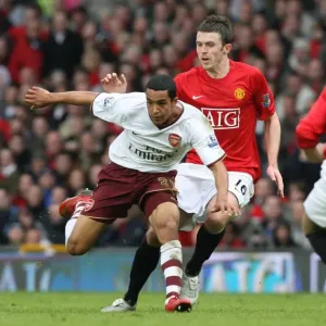 Theo Walcott (Arsenal) Michael Carrick (Manchester United) Theo Walcott (Arsenal) Michael Carrick (Manchester United)