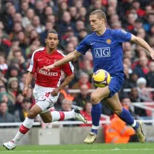 Theo Walcott (Arsenal) Nemanja Vidic (Man Utd)
