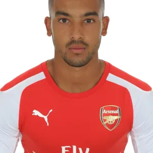 Theo Walcott at Arsenal Photocall 2014/15