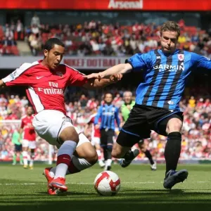 Theo Walcott (Arsenal) Robert Huth (Middlesbrough) Theo Walcott (Arsenal) Robert Huth (Middlesbrough)