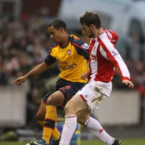 Theo Walcott (Arsenal) Rory Delap (Stoke)