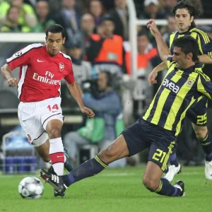 Theo Walcott (Arsenal) Selcuk Sahin (Fenerbahce)