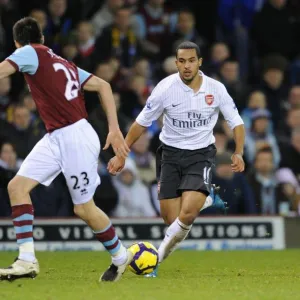 Matches 2009-10 Canvas Print Collection: Burnley v Arsenal 2009-10