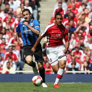 Theo Walcott (Arsenal) Stewart Downing (Middlesbrough) Theo Walcott (Arsenal) Stewart Downing (Middlesbrough)