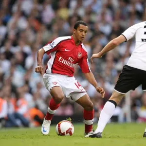 Theo Walcott (Arsenal) Toni Kallio (Fulham) Theo Walcott (Arsenal) Toni Kallio (Fulham)