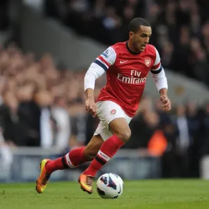 Theo Walcott (Arsenal). Tottenham Hotspur 2: 1 Arsenal. Barclays Premier League. White Hart Lane