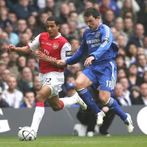 Theo Walcott (Arsenal) Wayne Bridge (Chelsea)