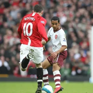 Theo Walcott (Arsenal) Wayne Rooney (Manchester United) Theo Walcott (Arsenal) Wayne Rooney (Manchester United)