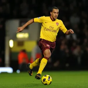 Theo Walcott (Arsenal). West Ham United 0: 3 Arsenal. Barclays Premier League
