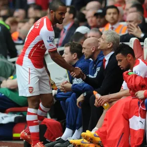 Theo Walcott Bids Farewell to Wenger: Arsenal's Emotional Last Match under Arsene Wenger against West Bromwich Albion (2015) Theo Walcott Bids Farewell to Wenger: Arsenal's Emotional Last Match under Arsene Wenger against West Bromwich Albion (2015)