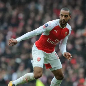 Theo Walcott in FA Cup Action: Arsenal vs. Hull City at Emirates Stadium Theo Walcott in FA Cup Action: Arsenal vs. Hull City at Emirates Stadium