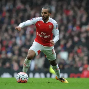 Theo Walcott in FA Cup Action: Arsenal vs. Hull City Theo Walcott in FA Cup Action: Arsenal vs. Hull City
