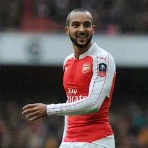 Theo Walcott in FA Cup Action: Arsenal vs Hull City Theo Walcott in FA Cup Action: Arsenal vs Hull City