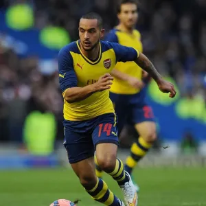 Theo Walcott in FA Cup Action Print