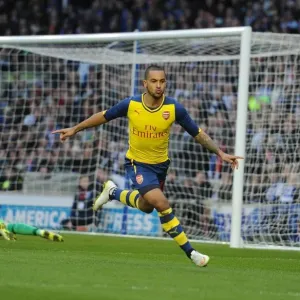 Theo Walcott FA Cup Goal Print