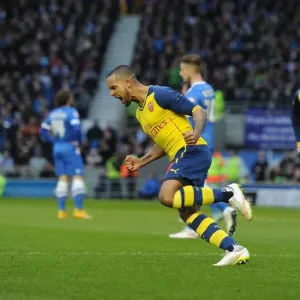 Theo Walcott FA Cup Goal Print