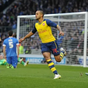 Theo Walcott FA Cup Stunner Print