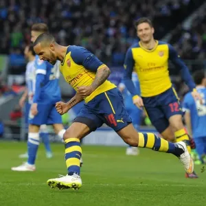 Theo Walcott FA Cup-Winning Goal Print