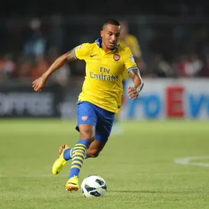 Theo Walcott Faces Off Against Indonesia All-Stars in 2013-14 Pre-Season Match