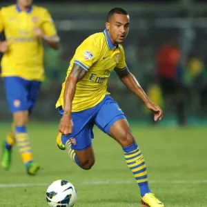 Theo Walcott Faces Off Against Indonesia All-Stars in 2013