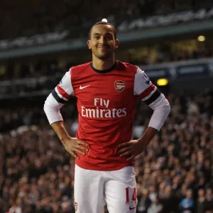 Theo Walcott Faces Off: Tottenham Hotspur vs. Arsenal, Premier League 2012-13