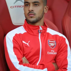 Theo Walcott: Idle on the Arsenal Bench during Arsenal vs Burnley, Premier League 2014/15 Theo Walcott: Idle on the Arsenal Bench during Arsenal vs Burnley, Premier League 2014/15