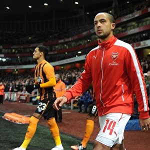 Theo Walcott Leads Arsenal in FA Cup Match against Hull City, 2015