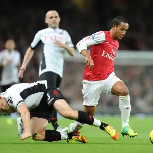 Theo Walcott Outmaneuvers John Arne Riise: A Premier League Moment (Arsenal vs Fulham, 2011-12) Theo Walcott Outmaneuvers John Arne Riise: A Premier League Moment (Arsenal vs Fulham, 2011-12)