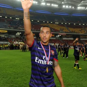Theo Walcott Post-Match: Arsenal vs Malaysia XI (2012)