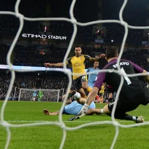 Theo Walcott Scores Against Claudio Bravo: A Premier League Goal for Arsenal at Manchester City (2016-17) Theo Walcott Scores Against Claudio Bravo: A Premier League Goal for Arsenal at Manchester City (2016-17)