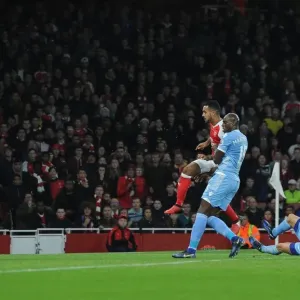 Theo Walcott Scores First Goal: Arsenal vs Stoke City, Premier League 2016-17