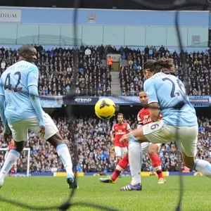 Theo Walcott Scores Against Manchester City: A Premier League Rivalry (Manchester City vs Arsenal, 2013-14) Theo Walcott Scores Against Manchester City: A Premier League Rivalry (Manchester City vs Arsenal, 2013-14)