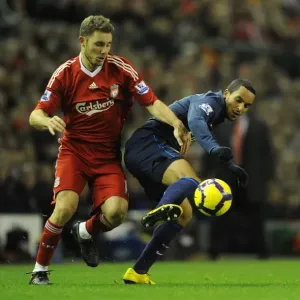 Theo Walcott Scores Past Fabio Aurelio: Liverpool 1 - Arsenal 2 (Barclays Premier League, 2009) Theo Walcott Scores Past Fabio Aurelio: Liverpool 1 - Arsenal 2 (Barclays Premier League, 2009)