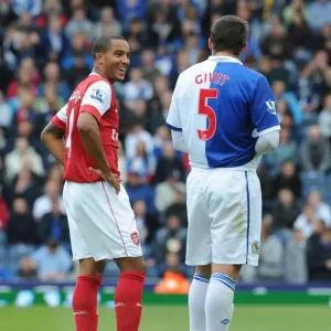 Theo Walcott Scores Past Gael Givet: Arsenal's Win at Blackburn Rovers, 2010