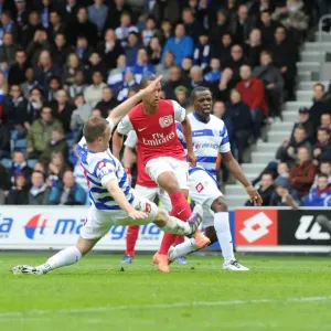 Theo Walcott Scores Past QPR's Paddy Kenny: Arsenal's Victory Goal (2011-12)