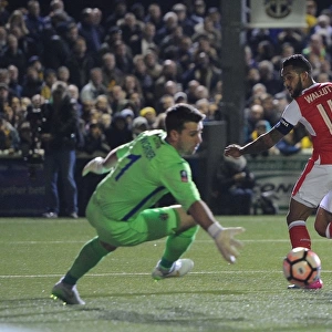 Theo Walcott Scores Upset Goal: Sutton United vs. Arsenal, Emirates FA Cup Fifth Round