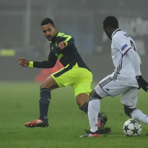 Theo Walcott vs Adama Traore: Clash in the UEFA Champions League between FC Basel and Arsenal Theo Walcott vs Adama Traore: Clash in the UEFA Champions League between FC Basel and Arsenal